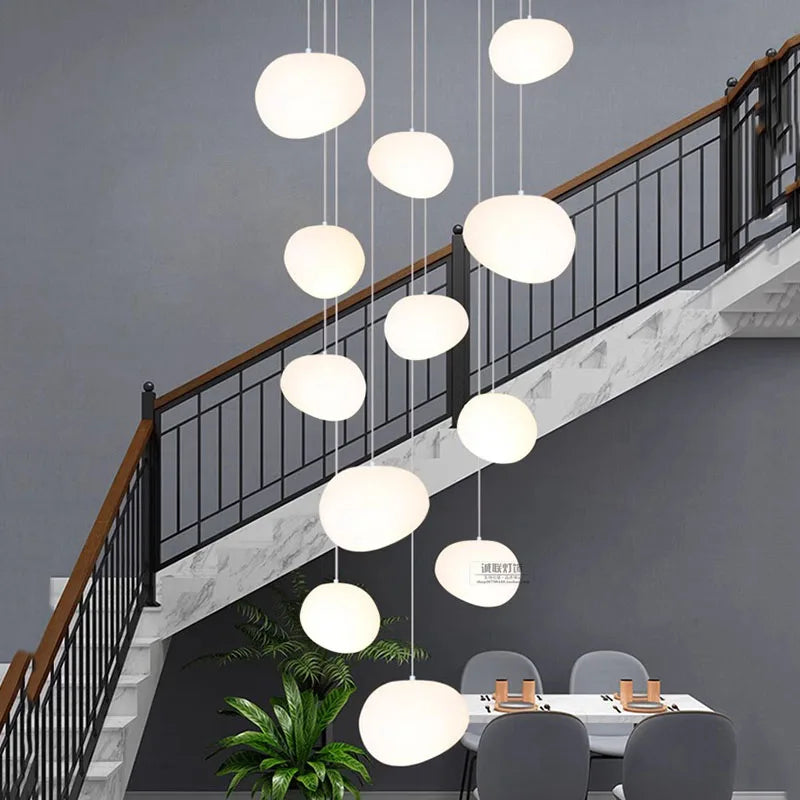 Nordic Dining Room Pendant Light Chandelier for Indoor Living Room Decor