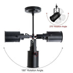 Industrial Vintage Adjustable Ceiling Lamp for Restaurant Coffee Shop Hotel