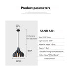 Macaron Resin Chandelier: Commercial & Nordic Pendant Lights for Restaurant, Living Room, Bedroom