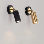 Modern Gold Rotatable COB LED Wall Sconce Spotlight for Home & Restaurant