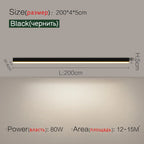 Long Strip LED Ceiling Lights for Balcony, Bedroom, Kitchen, Living Room Decor