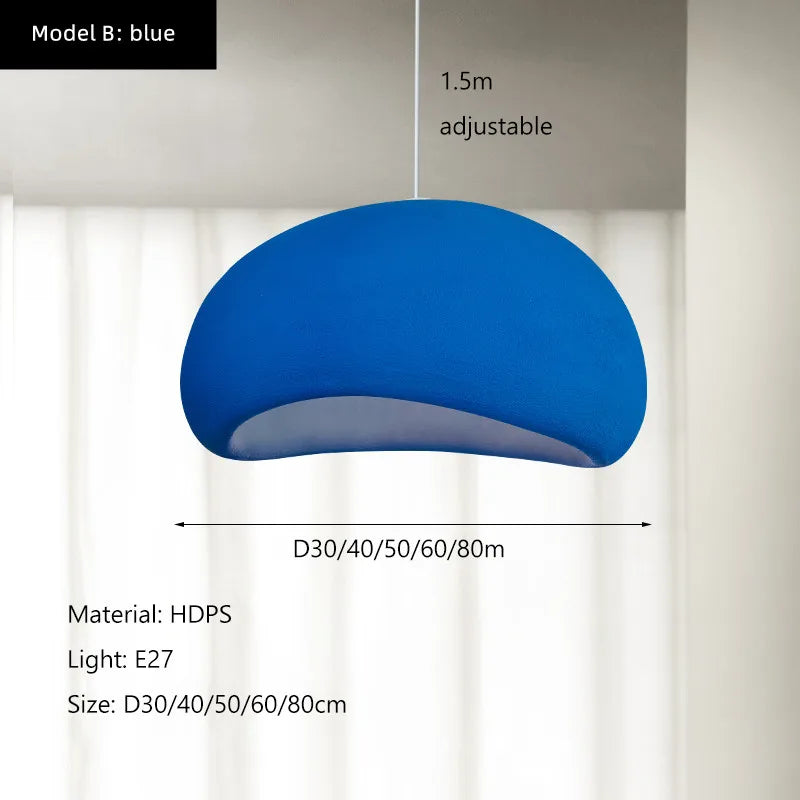 Nordic Minimalist Wabi Sabi LED Pendant Light Fixture