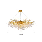 Crystal Ceiling Chandelier: Modern Luxury for Living, Dining, Bedroom, Hotel, Hall Décor