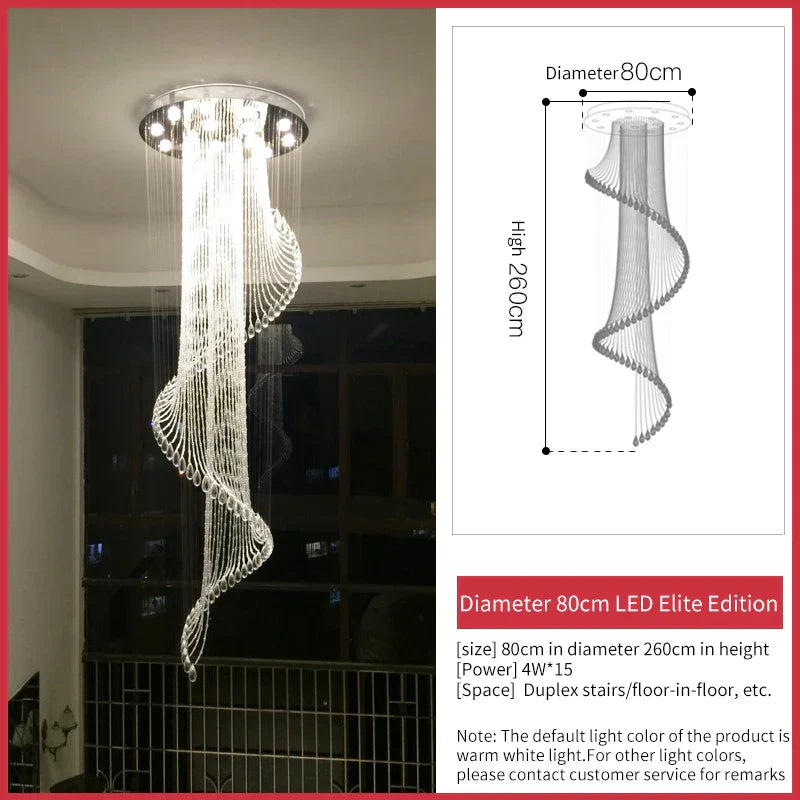 Rotating Villa Hollow Pendant Light