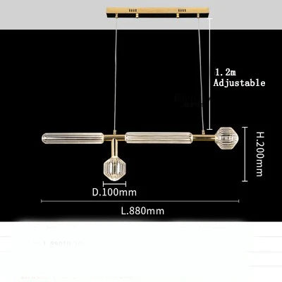 Nordic Glass Chandelier for Chic Spaces: Modern, Stylish Lighting for Homes & Businesses