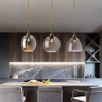 Modern LED Glass Pendant Lights for Home Decor and Ambiance