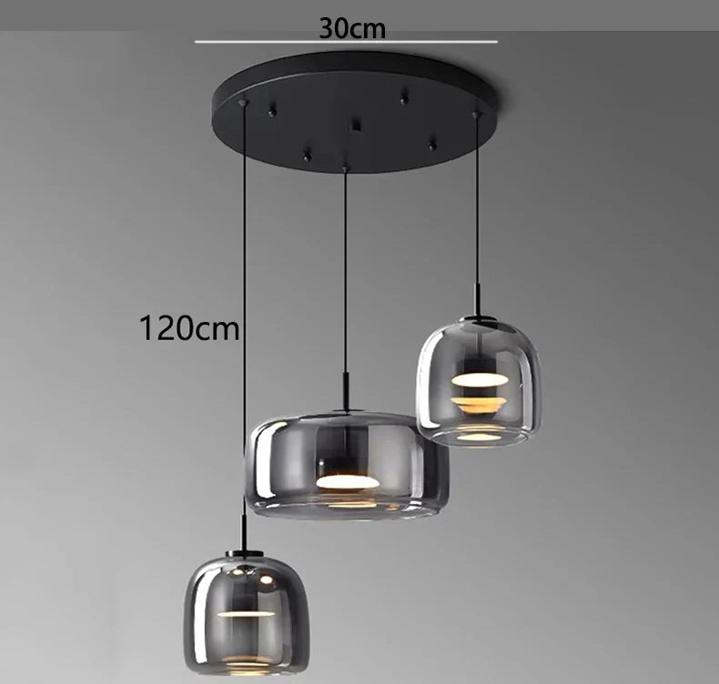 Modern LED Pendant Light Chandeliers for Living Room and Dining Room