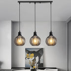 Industrial Wood Pendant Chandelier for Dinning Living Room Kitchen LED Fixture