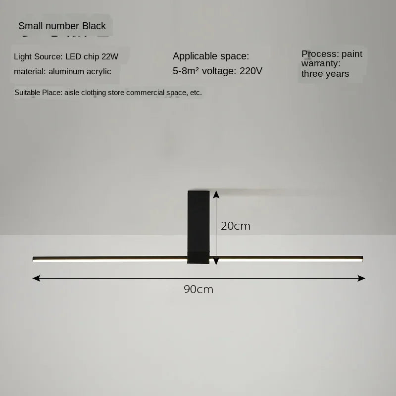 Nordic LED Ceiling Lamp for Modern Spaces