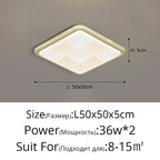 Cream Style LED Ceiling Lights - Modern, Simple, Atmospheric Lighting for Home