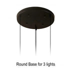 Glass Pendant Chandelier E27 Ceiling Light for Living Dining Kitchen Bedroom