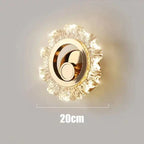 Flower Ring Chandelier for Duplex Living Room and Dining Room