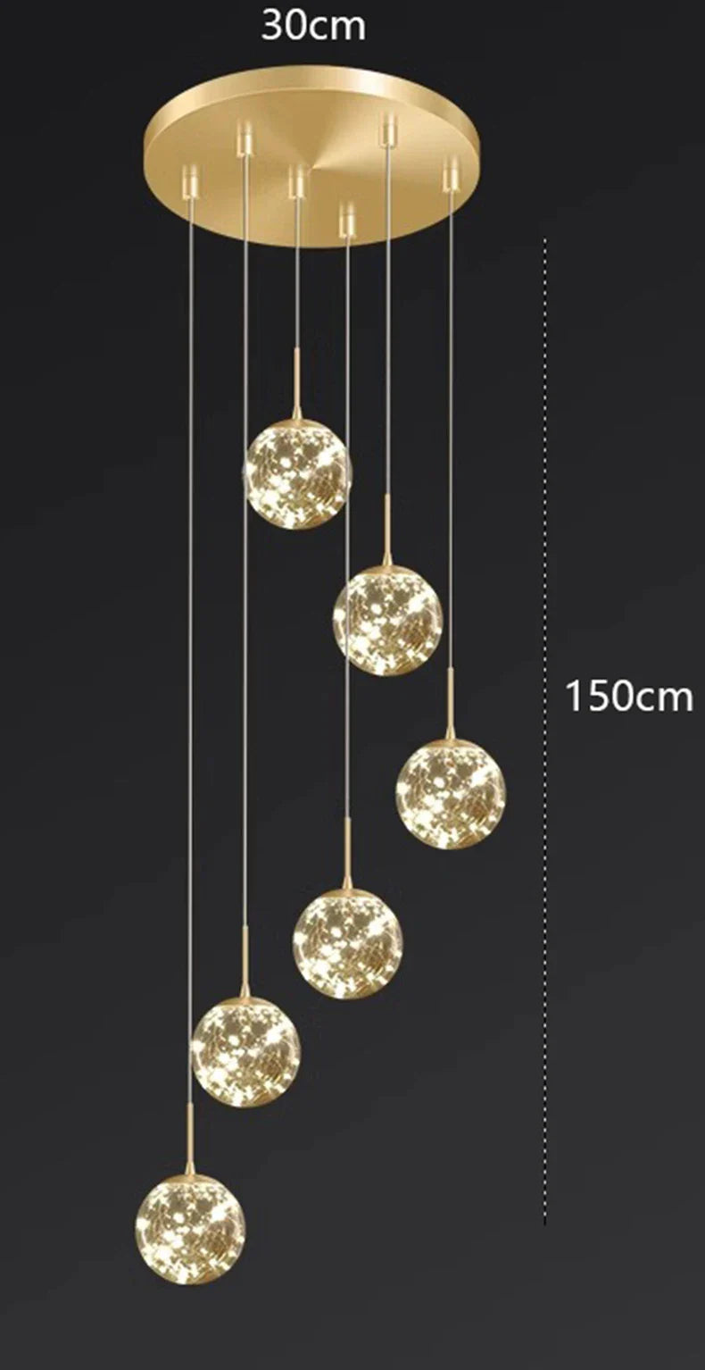 LED Pendant Chandeliers for Modern Home Decor and Indoor Lighting