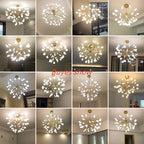 Modern Firefly Pendant Chandelier LED Light Acrylic Ceiling Lamp for Home Decor