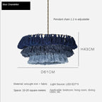 Bohemian Vintage Fela Tassel Handwoven Chandelier LED Home Decoration Light