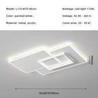 Minimalist LED Ceiling Light for Living Room and Bedroom