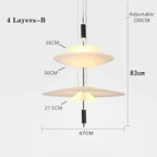 LED Acrylic Ceiling Pendant Lamp for Modern Home Decor Lighting