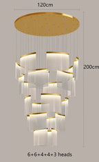 Modern LED Ceiling Lamp Chandelier for Bedroom Dining Room Lighting