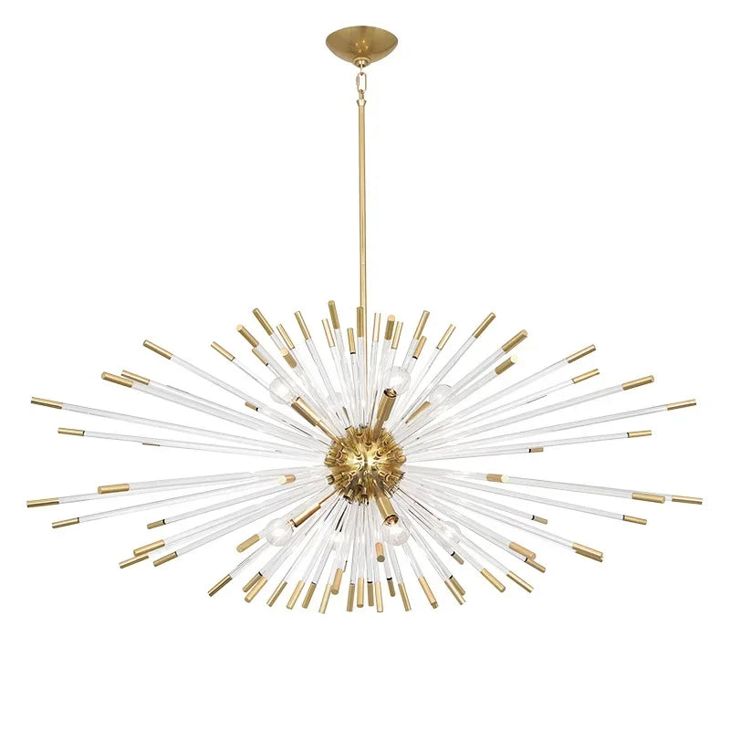 Dandelion Golden Ball Chandelier - Nordic Postmodern Bedroom Dining Room Decor