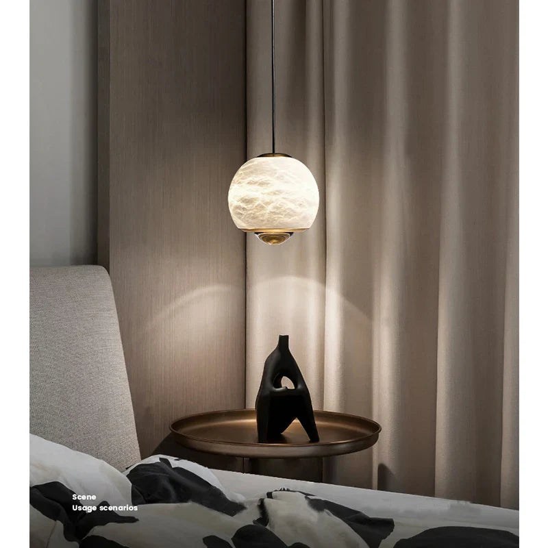 Marble Designer Chandelier for Living Room Bedside Bar Table