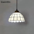 Tiffany Style Stained Glass Pendant Chandelier for Home Lighting