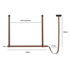 Minimalist Leather Pendant Lamp for Restaurants, Bars, and Tea Rooms