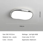 Round LED Ceiling Light: Full Spectrum Eye Protection for Home Decor & Study