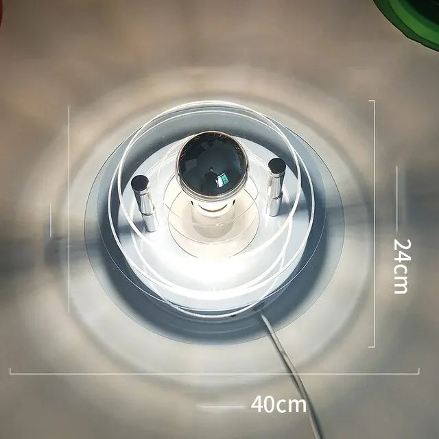 LED Wall Lamp: Ultra Modern UFO Style for Living Room, Bedroom, Hotel Atmosphere