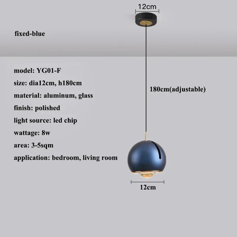 Adjustable Angle LED Pendant Light: Modern Stretchable Chandelier for Home Decor