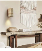 Nordic LED Wall Lamp for Wabi-sabi Bedroom and Living Room Wall Decor