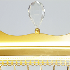 Princess Crown Crystal LED Chandelier for Home Lighting