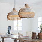 Rattan Chandelier: Handmade Nordic & Retro Lighting for Japanese Restaurant & Tea Room