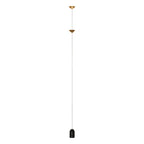Cone Design Art Iron Hanging Cable Floor Lamp