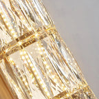 Crystal LED Wall Lamp for Living Room Aisle Bedroom Staircase Decoration