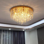 Modern Crystal LED Ceiling Chandelier Lighting Fixture
