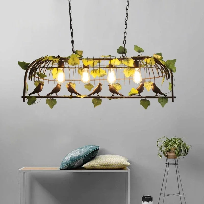 Birdcage Pendant Lights: Elegant Decoration for Restaurants, Bars, and Living Rooms
