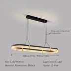 LED Ceiling Pendant Lights Modern Minimalist Chandelier for Living Room Dining Table Decor