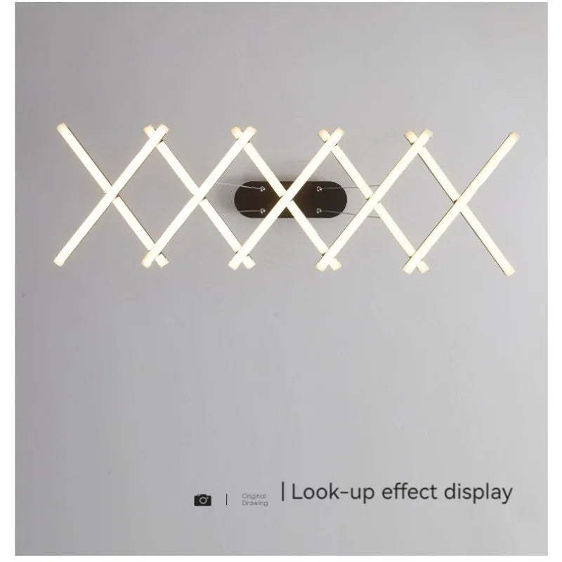 Modern Dimmable LED Chandelier for Long Dining Table, Kitchen, Bar - Pendant Lights