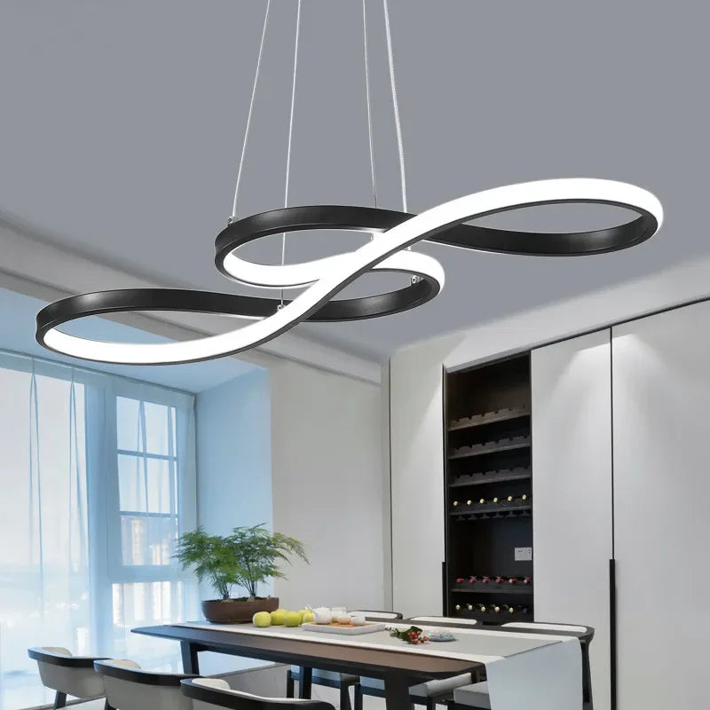 Nordic LED Chandelier for Dining Room, Living Room, Bedroom, Kitchen, and Bar