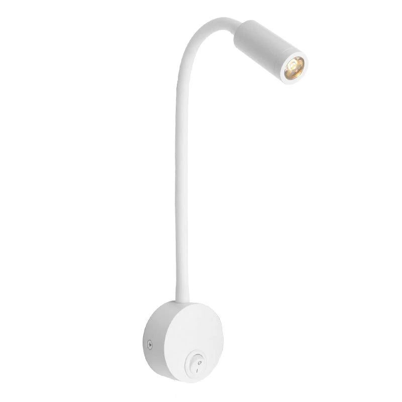 Adjustable Indoor LED Wall Lamp Spotlight Fixture, Aluminum, Rotatable 350°