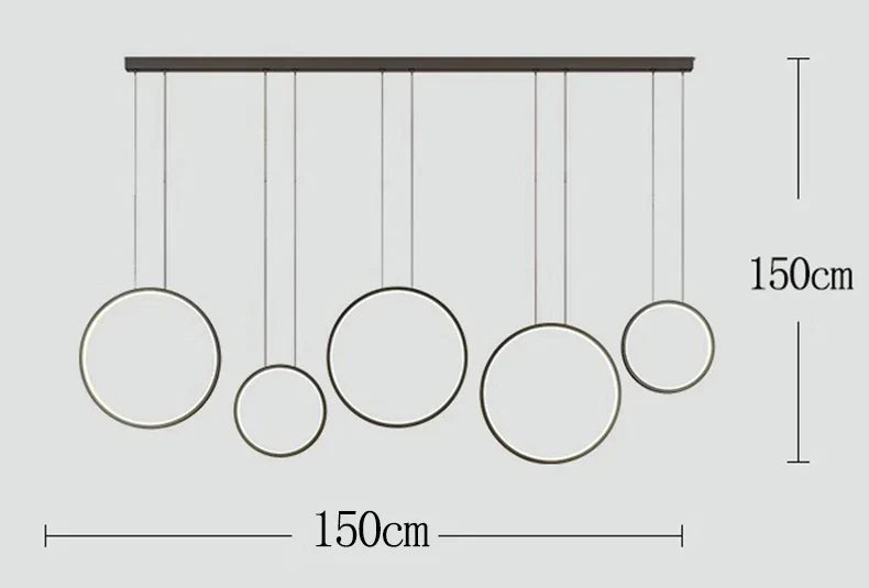 Modern Pendant Light Chandelier Ceiling Lamp LED Indoor Decor Lighting