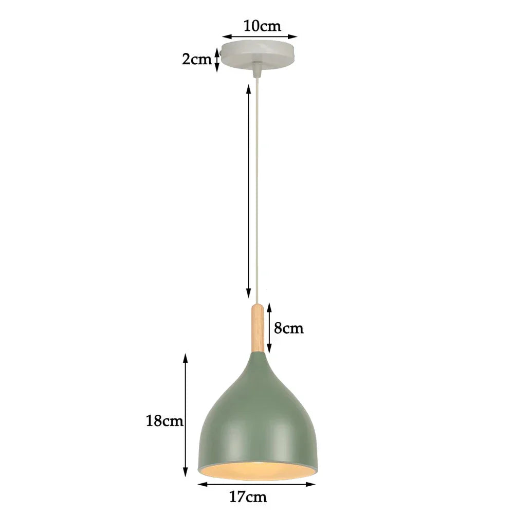 Modern Retro Loft Pendant Light Vintage Industrial Hanging Lamp Fixture