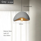 Wabi Sabi Style Chandelier for Dining Room and Bar Decor