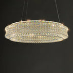 K9 Crystal Luxury Chandelier for Restaurant Bar Hotel LED Lamps