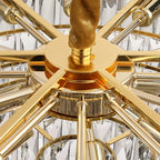 K9 Crystal Modern Ceiling Chandelier for Living Room Lighting Fixture