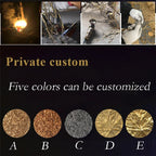 Gold Crystal Chandelier: Modern LED Luxury Lighting for Living Room Villa