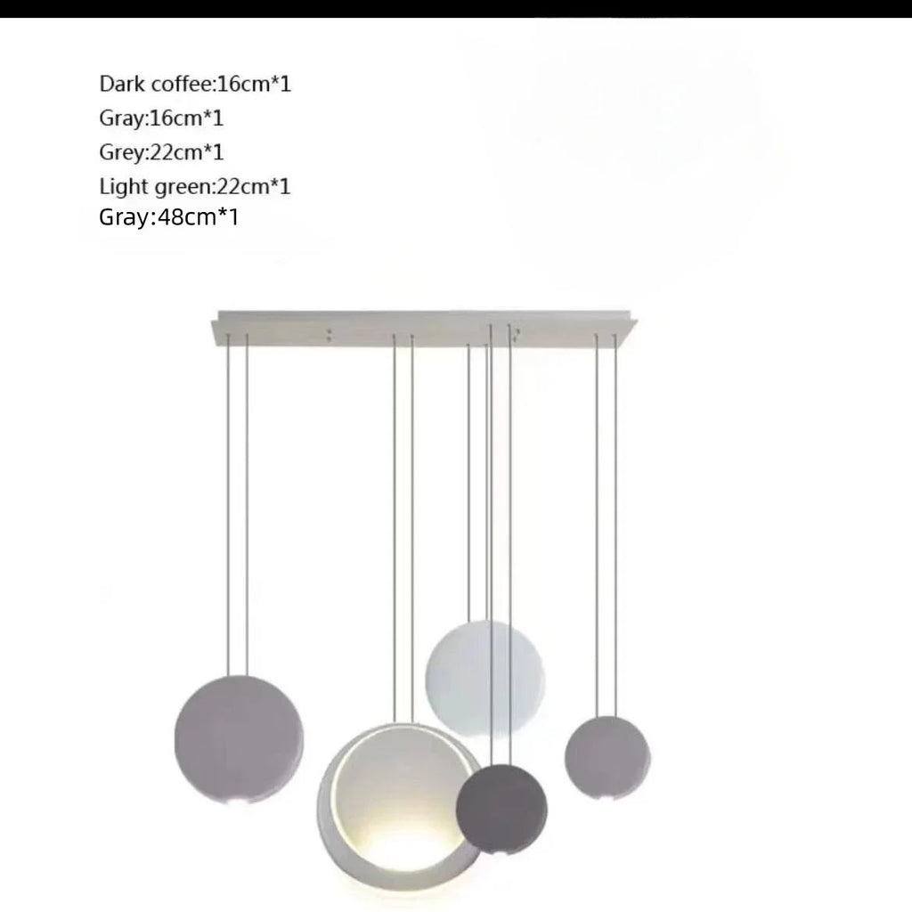 Crescent Moon Chandelier for Dining Room, Coffee Shop, Kitchen Island, and Bar