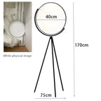 Superloon LED Floor Lamp Tripod Art White Black Nordic Living Room Lamp