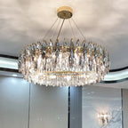 Crystal Atmosphere Chandelier: Modern Luxury for Living Room, Dining Room, Bedroom