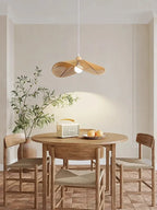 Rattan Wabi Sabi Pendant Lights for Home Decor and Bedroom Chandelier